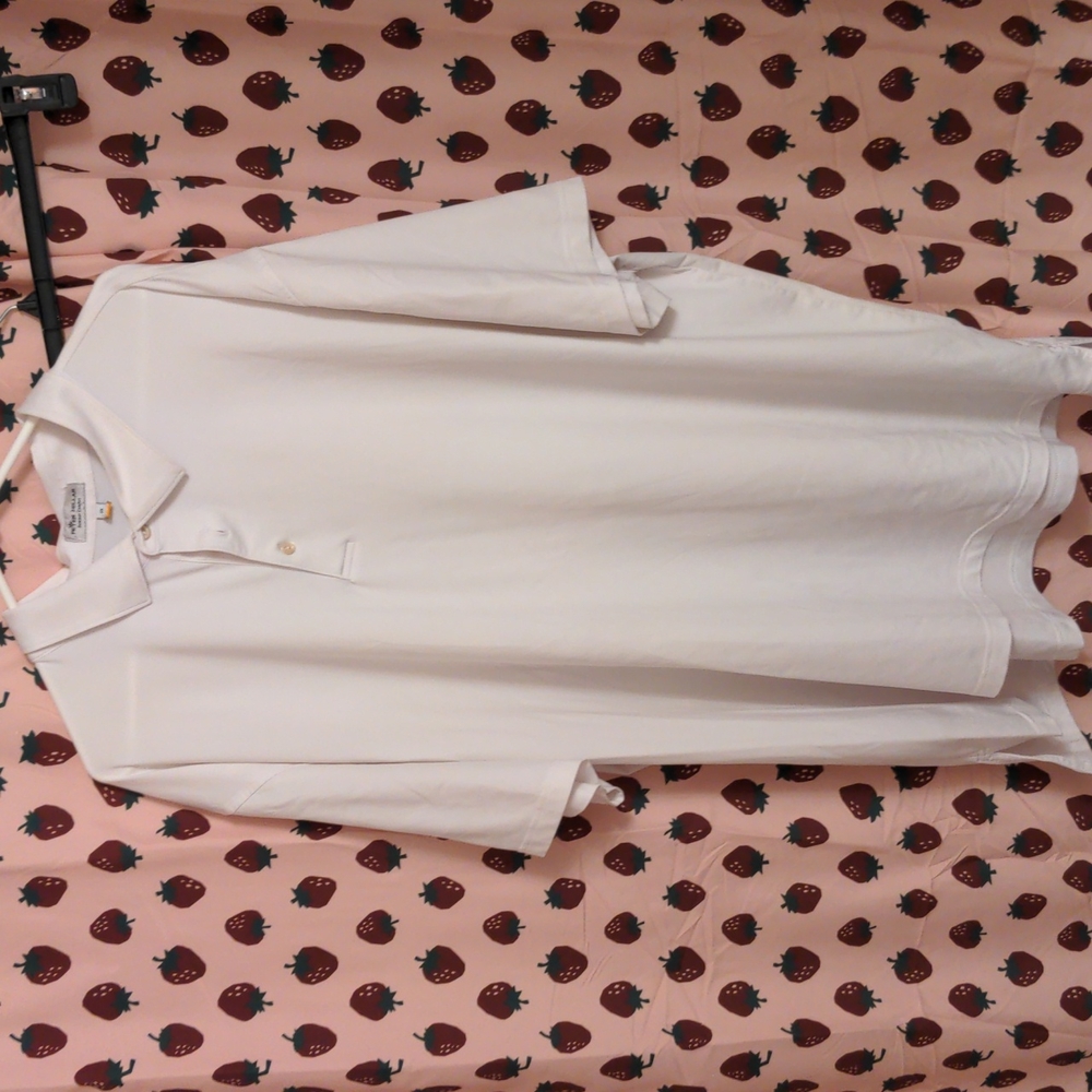 3XL White Golf Polo